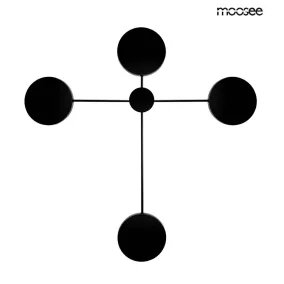 Moosee Shadow 4 Fém Fali Lámpa Fekete LED