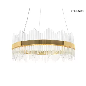 Moosee Florens 80 Kristályüveg Arany Függőlámpa