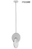 MOOSEE DISCO Krómozott Acél LED Függőlámpa