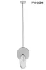 MOOSEE DISCO Krómozott Acél LED Függőlámpa