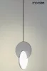 MOOSEE DISCO Krómozott Acél LED Függőlámpa