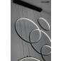 Moosee Circulo Six Fekete LED Függőlámpa