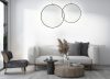 Moosee Circulo 80 Fekete LED Függőlámpa