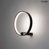 MOOSEE Circle Wall Fekete Alumínium LED Fali Lámpa