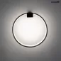 MOOSEE Circle Wall Fekete Alumínium LED Fali Lámpa