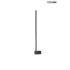 Moosee Ombre 80 LED Fali Lámpa Acél Fekete Minimalista