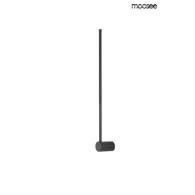Moosee Ombre 80 LED Fali Lámpa Acél Fekete Minimalista