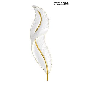 MOOSEE Ikar 80 Toll Formájú LED Fali Lámpa Fehér-Arany