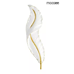 MOOSEE Ikar 80 Toll Formájú LED Fali Lámpa Fehér-Arany