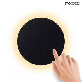   Moosee Shadow Sun 25 Érintésvezérelt LED Fali Lámpa Fekete