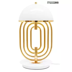 Moosee Bottega Asztali Lámpa Arany Fehér Glamour
