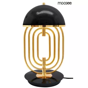 Moosee Bottega Asztali Lámpa Arany Fekete Glamour