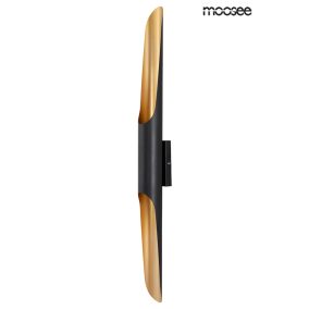 MOOSEE Conteo Wall Alumínium Fali Lámpa Fekete-Arany