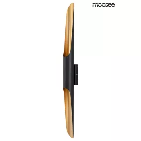 MOOSEE Conteo Wall Alumínium Fali Lámpa Fekete-Arany
