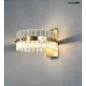 Moosee Saturnus Wall LED Kristály Fali Lámpa Arany