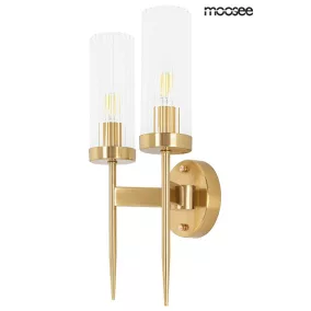 MOOSEE Torch Twin Arany Kristály Fali Lámpa