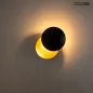 Moosee Eclise Arany-Fekete LED Fali Lámpa