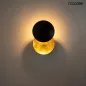 Moosee Eclise Arany-Fekete LED Fali Lámpa