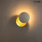 Moosee Eclise Arany-Fehér LED Fali Lámpa