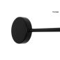 MOOSEE Shadow Multi Fekete Fali LED Lámpa