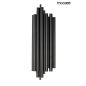 Moosee Harmonic Black Acél Fali Lámpa