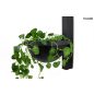 Moosee Plant Wall Fekete Fali Lámpa Növénytartóval