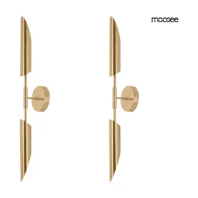   Moosee Locca Fali Lámpa Szett Acél Arany Geometrikus Kétirányú Fény