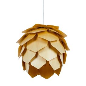 Moosee Cono 43 Toboz Rétegelt Lemez Függőlámpa Natúr