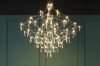 King Home Constellation 100 Gold LED Függőlámpa Kristály Arany