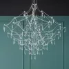 King Home Constellation 100 Gold LED Függőlámpa Kristály Arany
