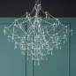   King Home Constellation 100 Gold LED Függőlámpa Kristály Arany