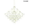 King Home Constellation 77 LED Függőlámpa Arany Kristály