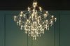 King Home Constellation 77 LED Függőlámpa Arany Kristály