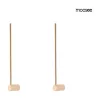 Moosee Ombre 60 Fali Lámpa Szett Acél Arany Minimalist LED (2 db)