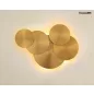 MOOSEE Scudo Arany Geometrikus Fali Lámpa
