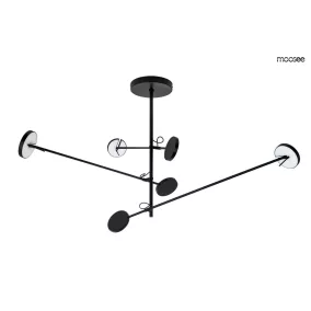 Moosee Bobbie 3 Modern Állítható LED Függőlámpa Fekete
