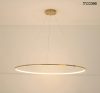 MOOSEE Ring Slim 100 LED Függőlámpa Arany Távirányítható