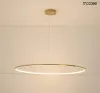 MOOSEE Ring Slim 100 LED Függőlámpa Arany Távirányítható