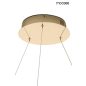 MOOSEE Ring Slim 120 LED Függőlámpa Arany