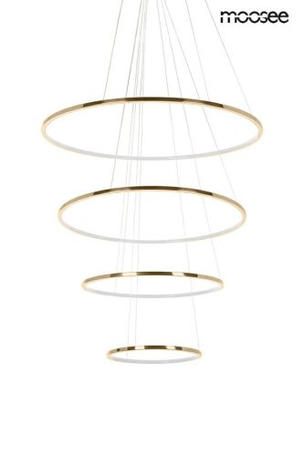 MOOSEE Ring Slim M Arany LED Függőlámpa