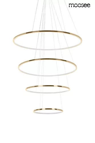 MOOSEE Ring Slim M Arany LED Függőlámpa