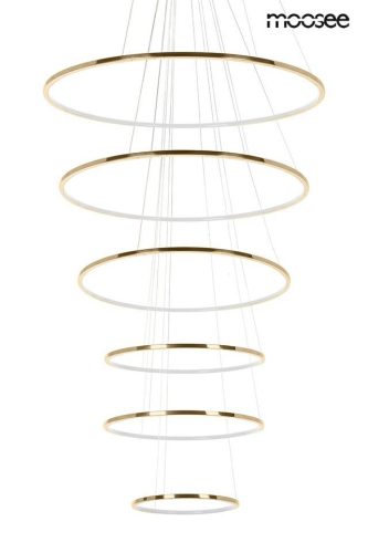 Moosee Ring Slim XL Arany LED Függőlámpa Kaskád