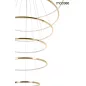 Moosee Ring Slim XL Arany LED Függőlámpa Kaskád