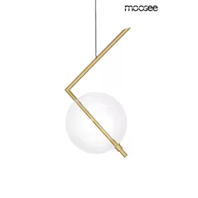 Moosee Echo Geometrikus Arany Üvegbúrás Függőlámpa