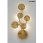 Moosee Lirio 6 Arany Fali Lámpa Dekoratív Korongokkal