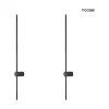 Moosee Ombre 100 Fali Lámpa Szett Acél Fekete LED Minimalistikus (2 db)