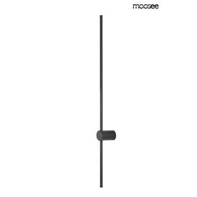 Moosee Ombre 100 LED Fali Lámpa Acél Fekete Minimalista