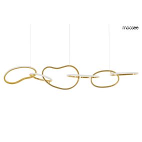 MOOSEE Jazz 6 LED Függőlámpa Arany Gyűrűs
