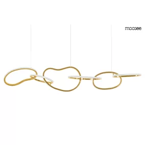 MOOSEE Jazz 6 LED Függőlámpa Arany Gyűrűs