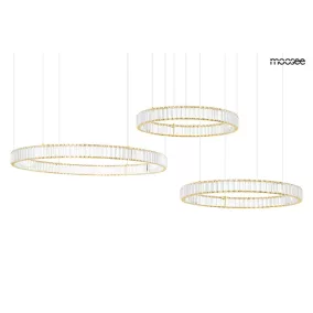 Moosee Liberty 3B Kristály Arany LED Függőlámpa